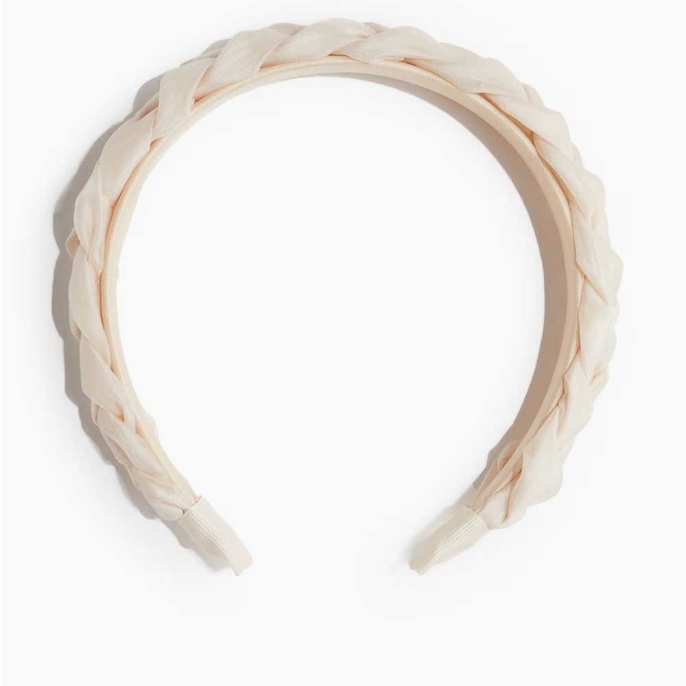 H&M light beige headband